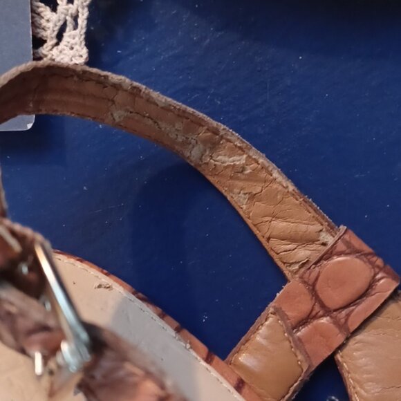 Nine West "Narciso" Leather Slingback Sandal- Sz. 7 - Picture 7 of 8